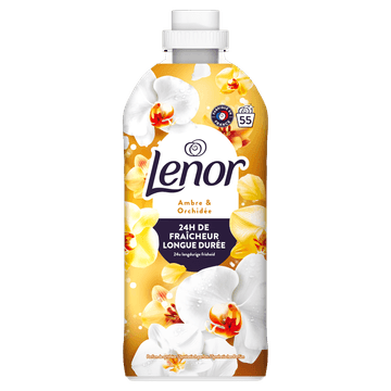 Lenor Vloeibaar Wasverzachter Amber & Orchidee, 55 Wasbeurten