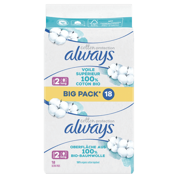 Always Always Cotton Protection Ultra Long Maandverbanden