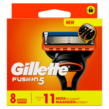 Gillette Fusion5 8 Navulmesjes voor Mannen
