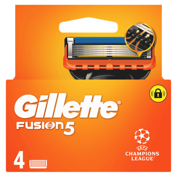 Gillette Fusion5 4 Navulmesjes voor Mannen
