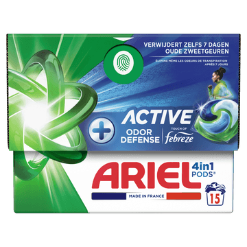 Ariel 4in1 PODS Actief, Wasmiddel Capsules 15
