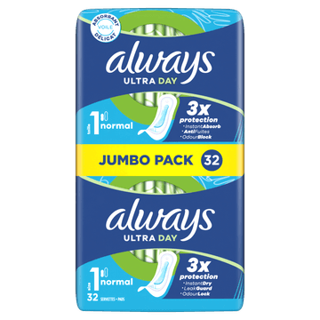 Always Ultra Dag Maandverbanden Normal (Maat 1)