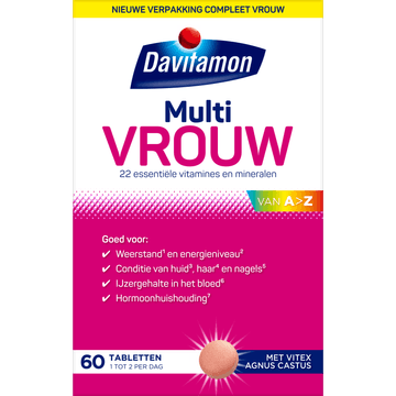 Davitamon Multivitamines voor Vrouwen 60 Tabletten
