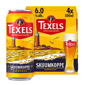 Texels Skuumkoppe 4x500ML